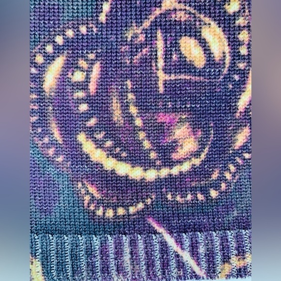 St. John By Marie Gray Purple Paisley Cardigan & Camisole Set… - Picture 13 of 15